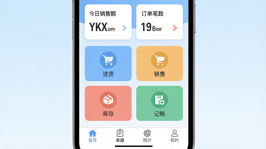 �ֻ���Ļ����չʾ�����ƽ�����App�����棬������ʾ�������۶�Ͷ���������Ƭ���м��ǽ��������ۡ���桢�����ĸ���ͼ�갴ť���ײ�������Ϊ��ҳ�����ݡ�ͳ�ơ��ҵģ�����Ϊ�ɾ���ǳ��ɫ���䣬����ִ���ƽ�����ֱ�ǩ���������ʸɾ��޶���Ԫ��