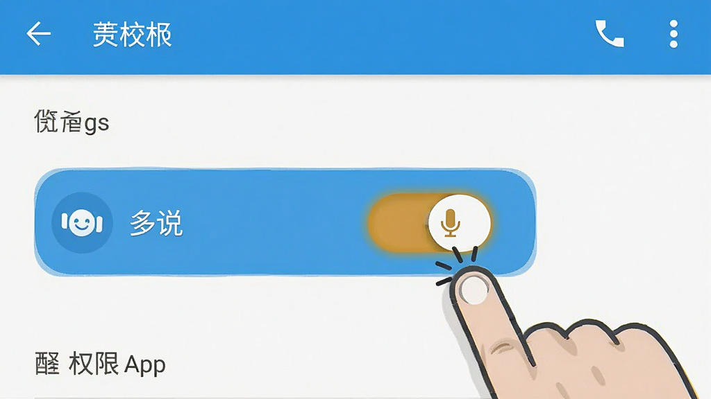 һ��չʾ�ֻ�Ȩ�����ý���Ĳ廭�������С���˵��App����˷�Ȩ�޿��ر�������ʾ���Ա�����ָ�����ʾ��ͼ�������ǰ�׿ϵͳ�����ý���������ɫ������������ˣ����ʸɾ��޶���Ԫ��