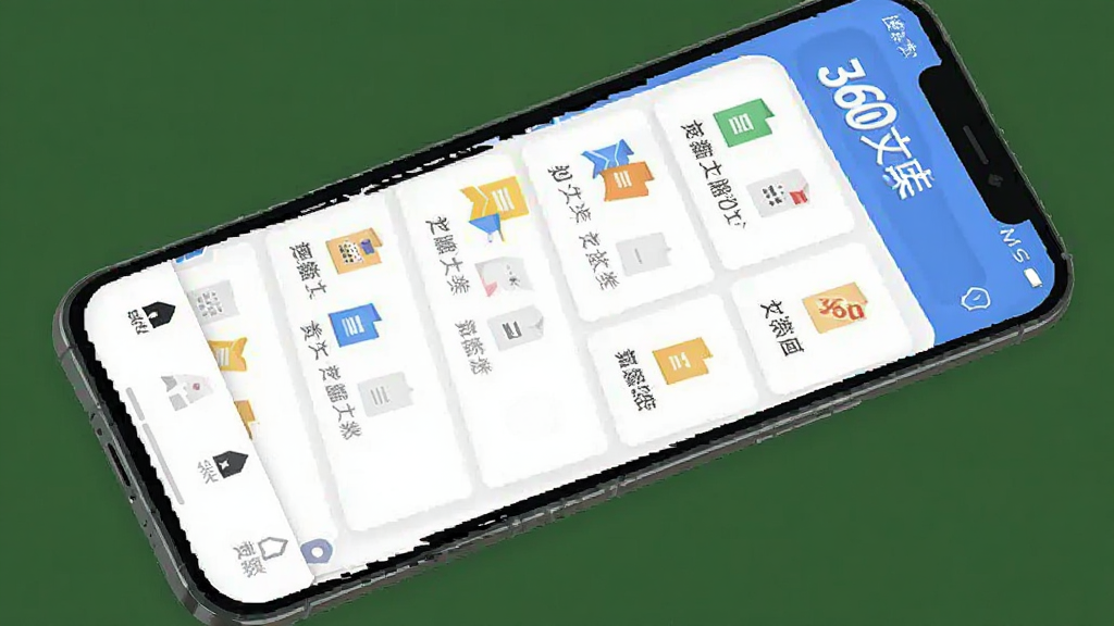һ��չʾ360�Ŀ��ֻ�APP�������ͼƬ���������ֻ���Ļ��ʾ�ĵ������б�������Ϊ����������͵ײ����������Ű�������������ִ���ƽ����ϸ�ڰ����ĵ�ͼ��ͷ����ǩ�����ʸ��壬�ɾ����޶���Ԫ��