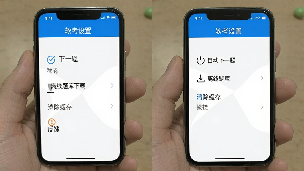 һ���ֻ���Ļչʾ����ͨApp�����ý��棬�������С��Զ���һ�⡱������������ء���������桱����������ѡ��������࣬������ɫ���������������岼�����������ʸɾ��޶���Ԫ��