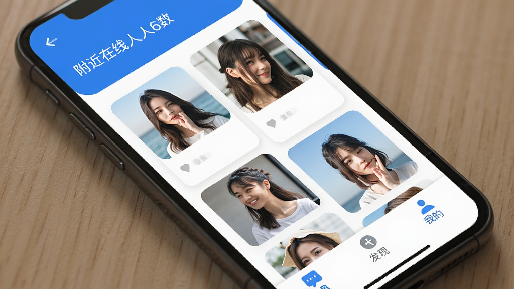 ����Ѱ������������չʾ�����岼�ּ�࣬������ʾ���������������м����û�ͷ��Ƭ�ٲ������ײ�����Ϣ�����֡��ҵ�����ѡ�����������ִ���������ɫΪ�������ʸɾ��޶���Ԫ��