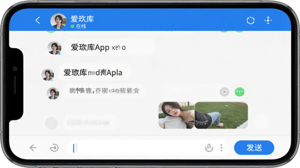 ������App������ѯ���棬�ֻ���Ļ��ʾ�����ҵĶԻ����ڣ��������������ƺ�����״̬���м������ֺ�ͼƬ��Ϣ���ݣ��ײ��������ͷ��Ͱ�ť����������ˬ��������ɫ�����ʸɾ���ͼƬ�д��С������⡱���ֱ�ʶ��