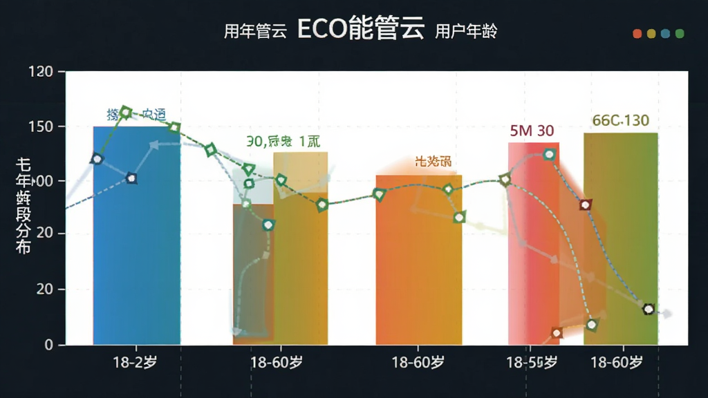 ECO�ܹ��� �û�����ֲ���״ͼ չʾ18-60��������ռ�� ��״ͼ��ɫ���� �������� ����� ���ʸɾ� �޶���Ԫ��