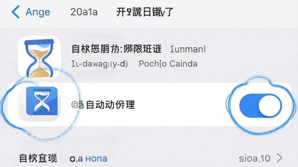 һ��չʾɳ©����App���ֻ������п���������Ȩ�޵Ľ�ͼ���ͼƬ���������ֻ���Ļ��ʾӦ�������������棬������ɳ©����App��ͼ������������ر�����Ȧ���������������ϵͳ���ý����ͼ���ϸ���Ͽ��ذ�ťΪ��ɫ����״̬�����ʸɾ��������޶���Ԫ�ء�