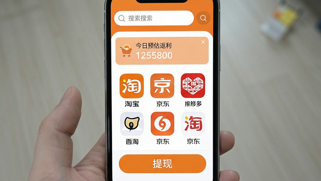 ���Խ� �����������ͼ������������һ�����Ĺ��ﷵ��APP���棬������ʾ������ͽ���Ԥ���������м��Ǹ������ƽ̨ͼ�����Ա�����ƴ����������룬�ײ�����Ŀ�����ְ�ť������������ů�ĳ�ɫ�Ͱ�ɫΪ��ɫ������ƽ����ƣ�ͼ��Բ�󣬻��������ɾ����޶���Ԫ�أ��ֻ���Ļչʾ�ӽ�