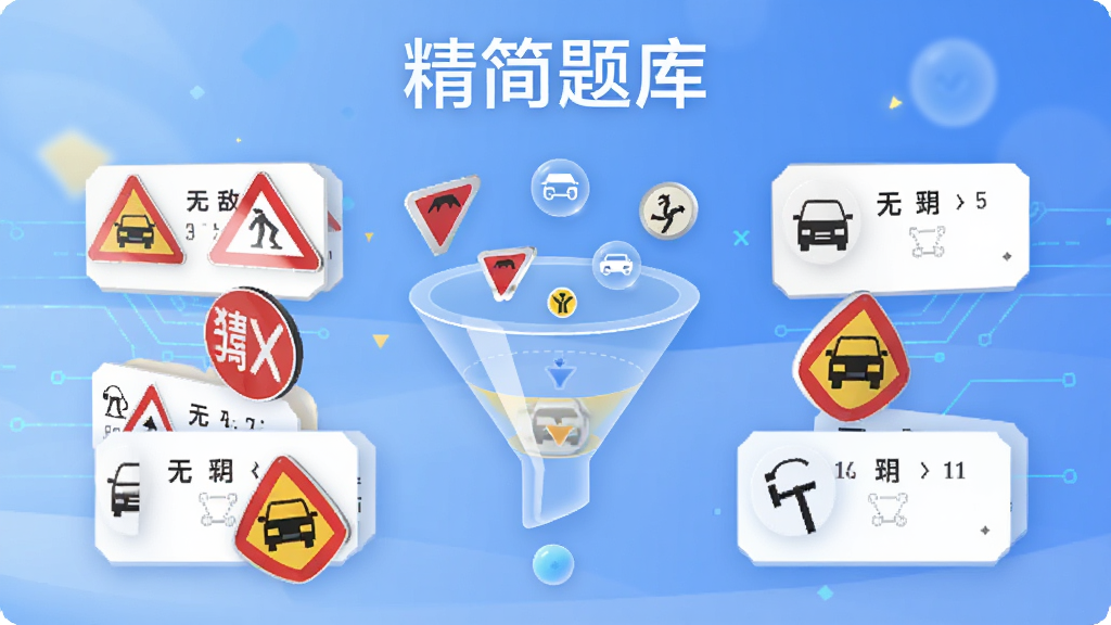 �޵мݿ�APP���������棬��Ļ������ʾһ��©����״��ͼ������ɸѡ��Ŀ����Χ�����Ÿ��ཻͨ��־����Ŀ��Ƭ���Ϸ���ʾ��������⡱��������������͵Ľ�����ɫ�����Ƽ���ʮ�㣬���ʸɾ��������޶���Ԫ�ء�