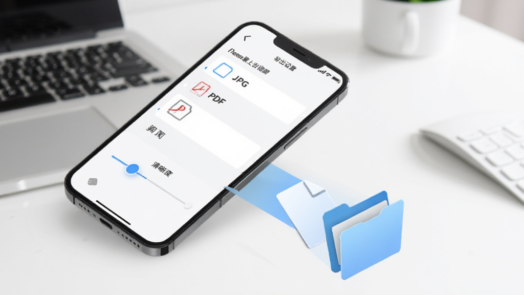 ��ǩǩ������������ʾ��ͼ������չʾһ���ֻ���Ļ����Ļ����ʾ����������壬����PNG��PDF��JPG�ȸ�ʽѡ��������ȵ��ڻ��飬�ֻ��·���һ���ļ��ɳ���Ļ�����ļ��еĶ���Ч��������Ϊ��ɫ����̨������ִ���Լ�����ʸɾ��޶���Ԫ��