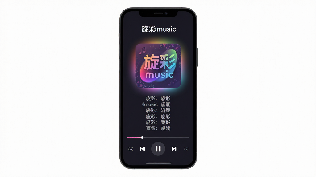 ����music����������ȫòչʾ��������һ���ֻ���Ļ����Ļ������ʾ����music�Ĳ��Ž��棬�����С�����music�����ֱ�ʶ���м���ר������͸�ʹ������򣬵ײ��ǲ��ſ��ư�ť�����ּ���������Ű������ɫ��������ɫ���Ρ�����ִ���ƽ����ϸ��Բ�󡣻��ʸɾ����޶���Ԫ�ء�