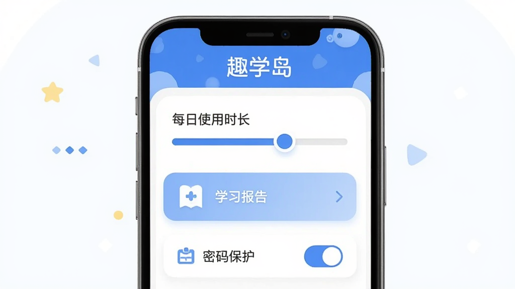 Ȥѧ���ҳ��ܿ����ý��棬�ֻ���Ļչʾʱ�����ҳ�棬��ÿ��ʹ��ʱ�����顢ѧϰ������ں����뱣�����أ�������ʾ��Ȥѧ�����������������ºͣ���ɫ����ɫ�Ͱ�ɫΪ����ͼ�����������ʸɾ����ʺϹ��ܽ�����ͼ