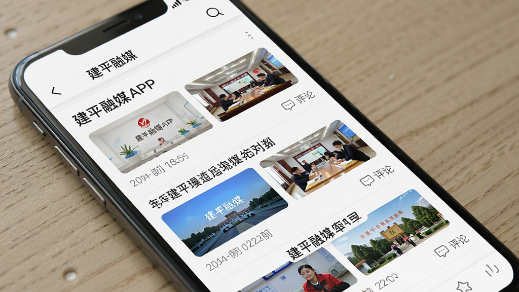 һ��չʾ��ƽ��ýAPP�����б�ҳ���ͼƬ�������������ֻ���Ļ����Ļ����ʾ����ƽ��ý�����ű����б�������ͼ������Ϊ���»�����Ϣ�����Ű����룬������¼�Լ��ϸ����ʾʱ���������ͼ�꣬���ʸɾ��޶���Ԫ��