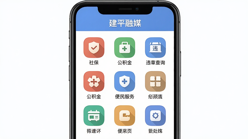 һ��չʾ��ƽ��ýAPP�������ҳ���ͼƬ�������������ֻ���Ļ����Ļ����ʾ����ƽ��ý���������ͼ�����񣬰����籣��������Υ�²�ѯ��ͼ�꣬����Ϊ�Ź������У��Ű�����������ƽ����ϸ��ͼ��Բ�󣬻��ʸɾ��޶���Ԫ��