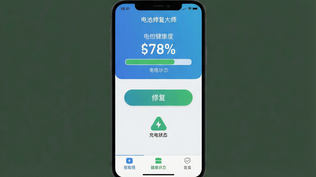 һ��չʾ�ֻ���ؽ���״̬�Ľ����ͼ�����������ǡ�����޸���ʦ��APP����ҳ��������ʾ��ؽ����Ȱٷֱȣ��м����޸���ť�ͳ��״̬ͼ�꣬�ײ��ǹ��ܲ˵���������Ϊ�ɾ������׽��������岼�����������ֱ�ǩ��ȷ������ִ���ƽ�����ʸɾ��޶���Ԫ��