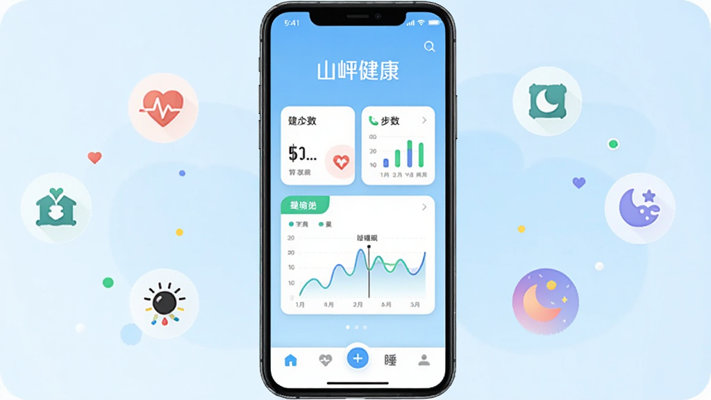 �ֻ���Ļ����չʾ��ɽᵽ�����App�����棬����Ϊ�ɾ���ǳ��ɫ���䣬���涥����ʾ��ɽᵽ��������֣��м��ǽ������ݿ�Ƭ��ͼ�����ײ��м��ĵ���������Χ���������ʡ�������˯�ߵ�Сͼ�꣬�������ִ���ƽ�����ʸɾ��޶���Ԫ��