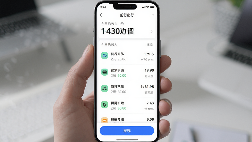AI生图,手机屏幕展示