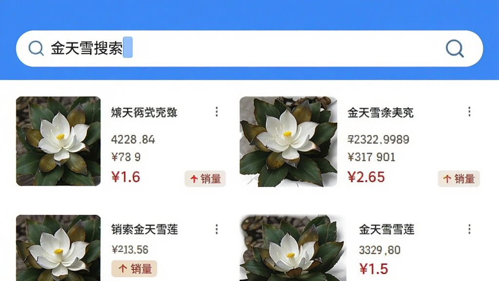 ������ѩ����App��Ʒ�������棬����������ʾ�ؼ��ʣ��·�������Ʒ����б���ÿ�������Ʒͼ�����ơ��۸�������ǩ���������룬������ɫ�������ˬ�ִ������ʸɾ����޶���Ԫ��