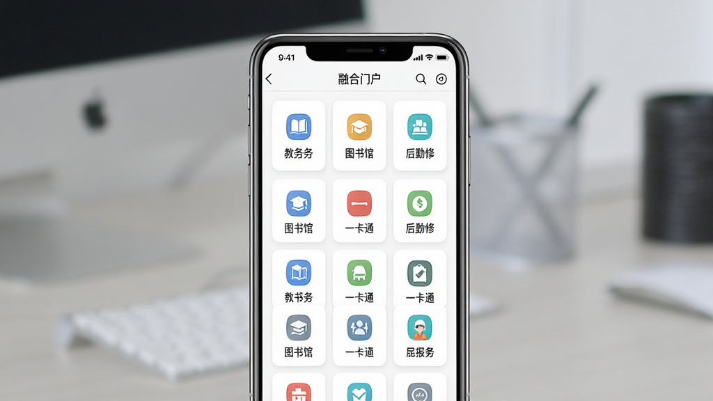 �ں��Ż�App��һվʽ�������չʾ�������������ֻ���Ļ����Ļ����ʾ�ں��Ż�Ӧ���б�ҳ�棬���ַ���ͼ���������У���������ͼ��ݡ�һ��ͨ�����ڱ��޵ȷ����ǩ������Ϊ��ɫ��Ƭʽ���֣����������ϸ�����������ʸɾ��޶���Ԫ��