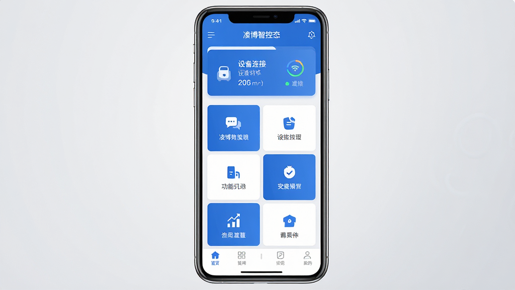 �販�ǿ�����������ȫòչʾ�������������ֻ���Ļ����Ļ����ʾ�販�ǿ�App����ҳ���������豸����״̬��Ƭ���м��ǹ���ģ�����񲼾֣��ײ�Ϊ���������������������ɫ����ƽ����Ʒ�񣬽���ɾ���������������Ϊǳ��ɫ���䣬���ʸ����޶���Ԫ��