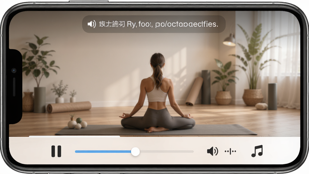 һˮ�٤App��ϰ���Ž��棬�ֻ���Ļ����ʾ�٤��Ƶ������·��Ĳ��ſ����������������в�����ͣ��ť�����������������ں������л�ͼ�꣬��Ļ�Ϸ�����������������ʾ������Ϊ�������٤��ϰ�ң������ͣ������������޶���Ԫ��