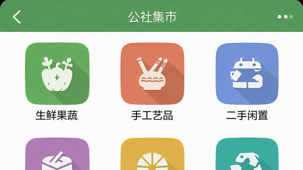һ�š����缯�С�APP��Ʒ����ҳ��Ľ�ͼ���ͼ���ֻ���Ļ��ʾ�����ɫ����ͼ�꣬�硰���ʹ��ߡ����ֹ���Ʒ�����������á���ÿ��ͼ���·������ֱ�ǩ�����沼�����룬����ƽ��������������������Ԫ��