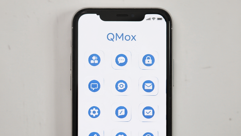 A minimalist smartphone screen showing a clean app interface named