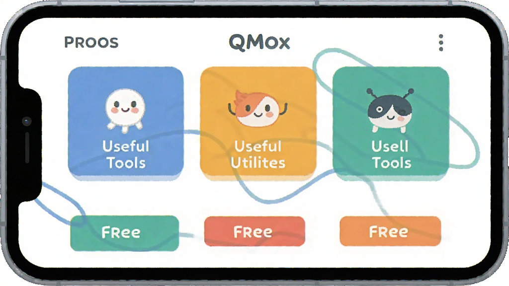 A detailed illustration of a mobile app called