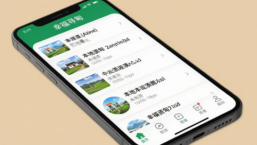 һ���ֻ���Ļ��дͼƬ��չʾ���Ҹ�Ѱ�顱App�ĸɾ����棬��Ļ�����κι�浯����ֻ�м��ı�����Ѷ�б��͵ײ��������������Ǵ�ɫ��ͻ���������ˬ�У������������޶���Ԫ��