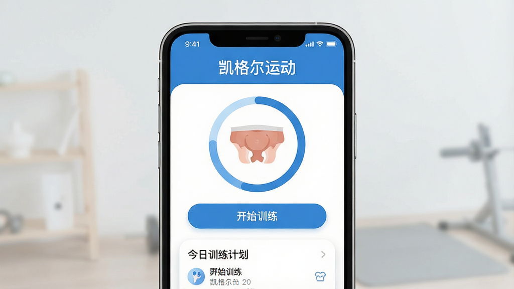 һ��չʾ������˶�App���Ľ�����ֻ�����ͼ�������������ֻ���Ļ����Ļ����ʾ������˶�App����ҳ�������С�������˶����������֣��м�����׼�ѵ�����Ȼ���ͼ���·��С���ʼѵ������ť�ͽ���ѵ���ƻ��б������岼�ּ�����������Ϊ�ִ���ƽ����ƣ�������ɫΪ����ϸ��Բ�󣬻��ʸɾ��޶���Ԫ��