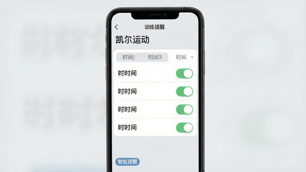 һ�ſ�����˶�App�������ý�����ֻ���ͼ���������ֻ���Ļ��ʾ��ѵ�����ѡ�ҳ�棬�����С�������˶������֣��м��ж��ʱ��ѡ��Ϳ��ذ�ť���ײ��С��������ѡ���ǩ������Ϊǳ��ɫ������ִ���ƽ�����ʸɾ��޶���Ԫ��
