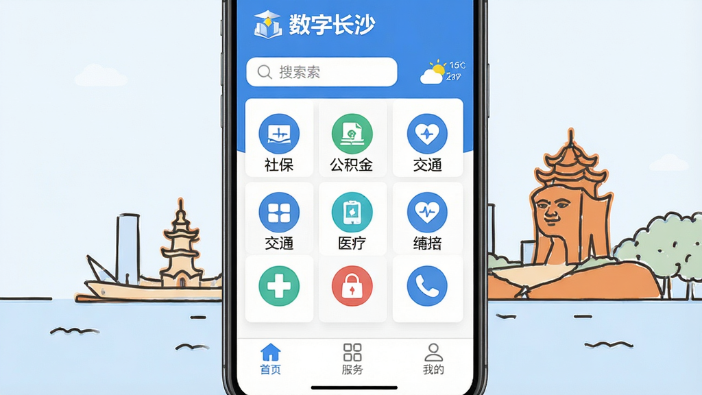 一张手机屏幕展示