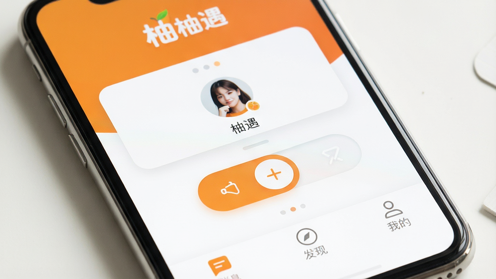 һ���ֻ���Ļ��д����Ļ����ʾ�š�������App�������棬���������¼�࣬��ů��ɫ�Ͱ�ɫΪ��ɫ���������С���������Logo���м����û�ͷ��Ƭ�ͻ����Ľ�����ť���ײ�����Ϣ�����֡��ҵ�����ѡ������廭��������������ͣ����ʸ��壬�ɾ��޶���Ԫ�ء�