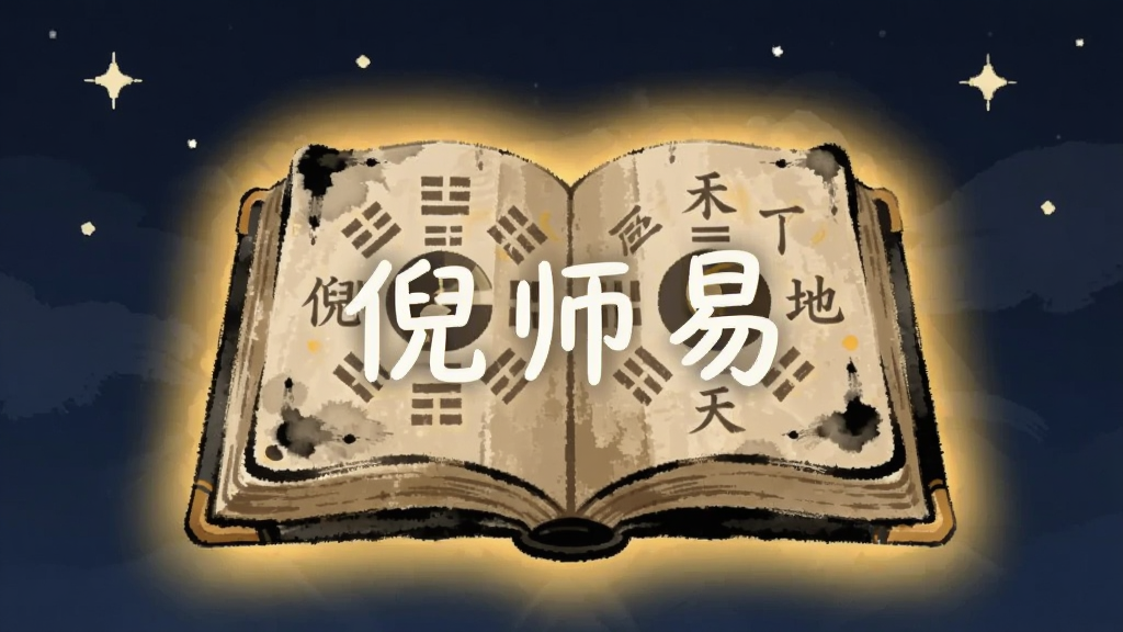 ����������һ�������Ĺ����鼮����ҳ����Լ���ֳ����Է��ź���ɵ�֧��ͼ�����鱾��Χ��������͵�ů��ɫ���Σ�����������ɫ��ҹ�յ�׺�ż������ǣ��������ں��˹ŵ�ˮī���ִ���ƽ����ƣ���ͼ���󷽣����ʸɾ����޶���Ԫ�أ�ͼƬ����һ�а�ɫ����д�š���ʦ�ס���