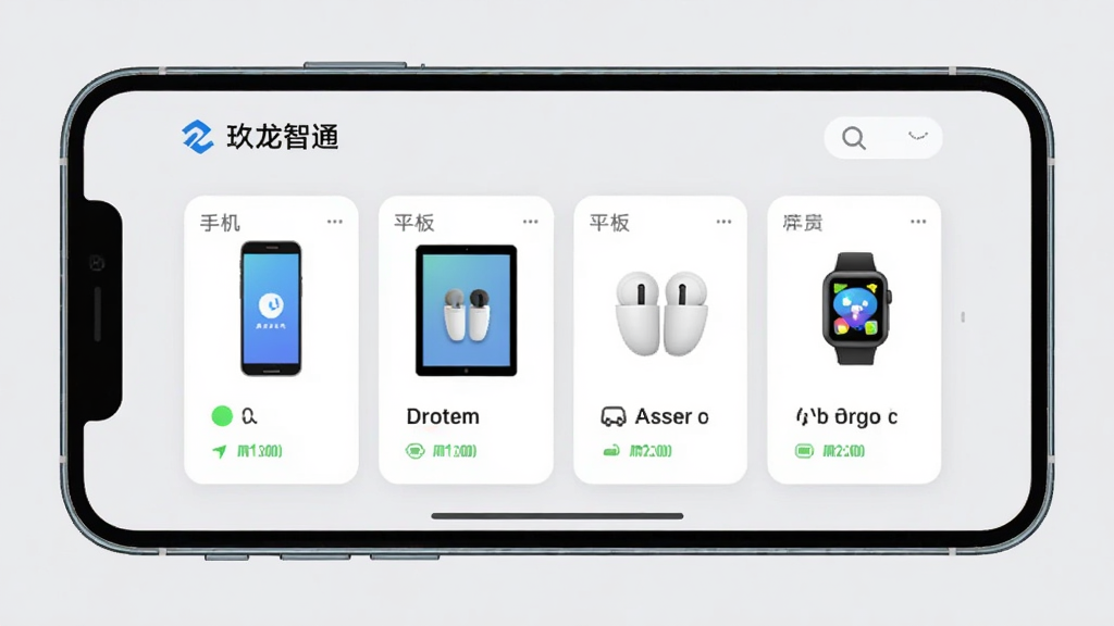 һ��չʾ��������ͨ�����豸Эͬ�������ܵĲ�ͼ������Ϊһ���ֻ�������ʾ����Ļ������һ���豸������壬��������ĸ��豸��Ƭ���ֱ��ע�ֻ���ƽ�塢�������ֱ���ÿ����Ƭ��������״̬�͵�����ʾ����Ƭ�������룬����Ϊǳ��ɫ�����Ϊ�ִ���Ƭʽ��ƣ�ϸ�����������ʸɾ����޶���Ԫ��