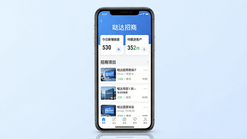 һ��չʾ�մ�����APP���Ľ�����ֻ�ģ��ͼ�������������ֻ���Ļ����Ļ����ʾ�մ����̵���ҳ�������С��մ����̡��ĸ��ֵı��⣬�·��ǽ��������������������ͻ������ݿ�Ƭ���м�������������Ŀ�б����ײ��ǵ������������Ǽ���ǳ��ɫ���䣬����ִ����񣬻����������޶���Ԫ�ء�