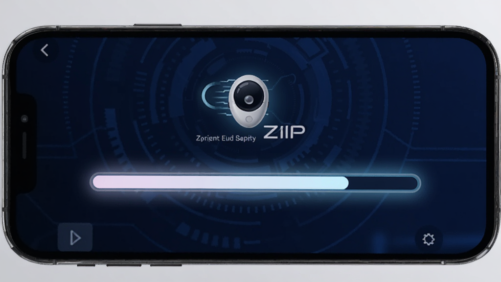 ZIIP Beauty Ӧ�ù̼��������棬�ֻ���Ļ��ʾ������������ ZIIP ������ͼ�꣬����Ϊ����ɫ�Ƽ��磬�����������⣬�����������޶���Ԫ��