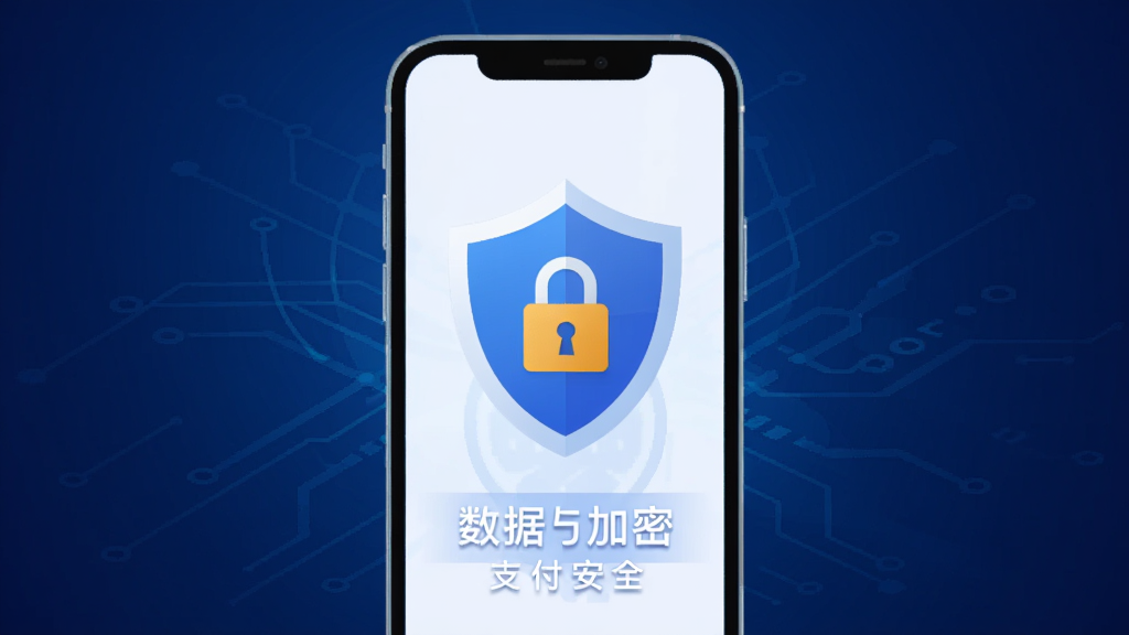 ���APP��ȫ��������ʾ��ͼ���������ֻ���Ļ��ʾ����ͼ��Ͱ�ȫ����־����Ļ��д�����ݼ��ܺ�֧����ȫ��������������Ļ���룬����Ϊ����ɫ�Ƽ��н��䣬���ȫ���������ƽ����ϸ�����������ʸɾ��޶���Ԫ��