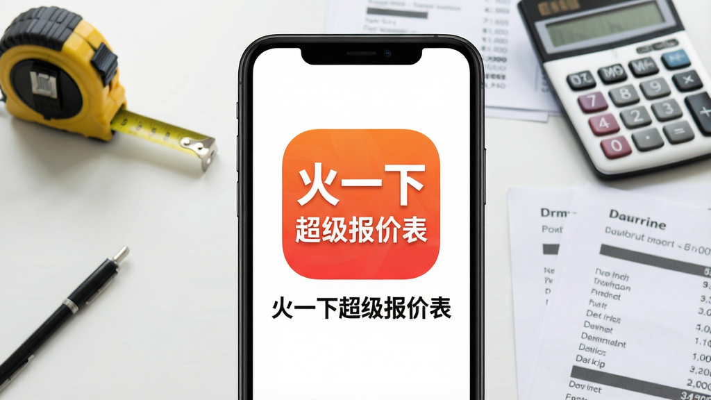 һ���ֻ���Ļչʾ���棬���������ǡ���һ�³������۱�����APPͼ�꣬ͼ���·���ʾӦ�����ơ���һ�³������۱����������Ǹɾ���ǳɫ�칫���棬������ɢ���ž��ߡ��������ͼ��Ŵ�ӡ�õı��۵����������ִ���࣬�����������޶���Ԫ��