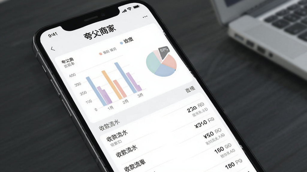 �丸�̼�APP���˵�ͳ��ҳ��չʾͼ���ֻ���Ļ��ʾ��������״ͼ�ͱ�״ͼ��ͼ����ɫ��ͣ��·��б���ʾ��ϸ���տ���ˮ��¼����Ļ�Ϸ��С��丸�̼ҡ��ı��⣬���岼���Ű����࣬����ִ����񣬻��ʸɾ����޶���װ��Ԫ�ء�