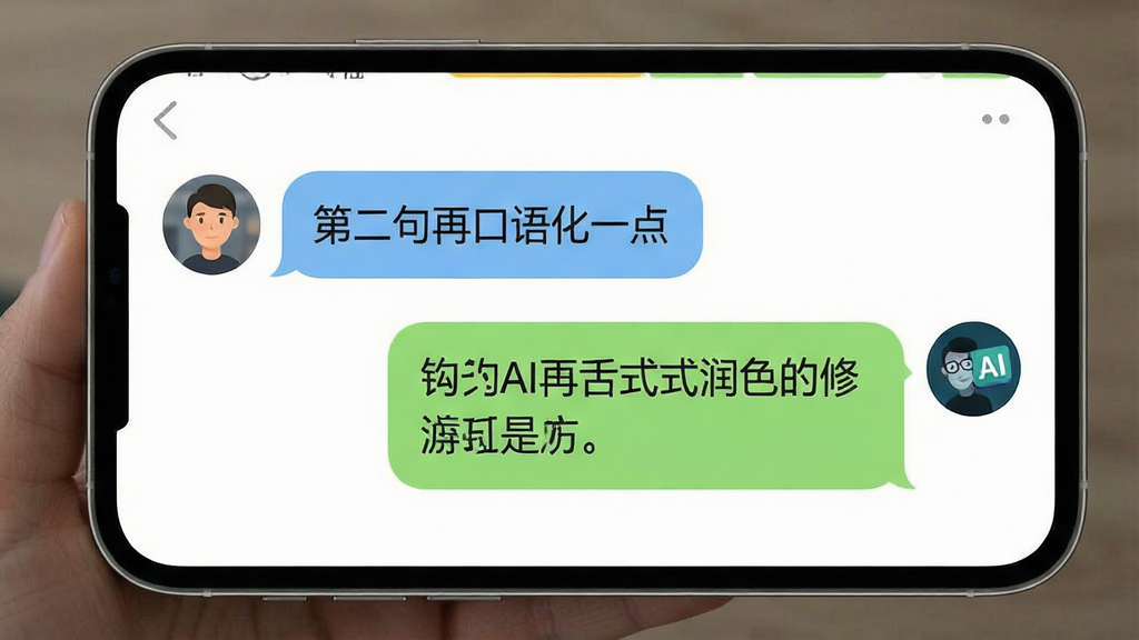 һ��չʾ����AI�Ի�ʽ�޸���ɫ���ܵ�ͼƬ�������������ֻ����������������û�ͷ���ָ�����ݡ��ڶ����ٿ��ﻯһ�㡱���Ҳ��ǹ���AIͷ����޸ĺ���İ����ݡ�����Ϊ����Ի����Ű档���Ϊ�罻����������ϸ����������ɫ�����֣��������������ʸɾ����޶���Ԫ�ء�