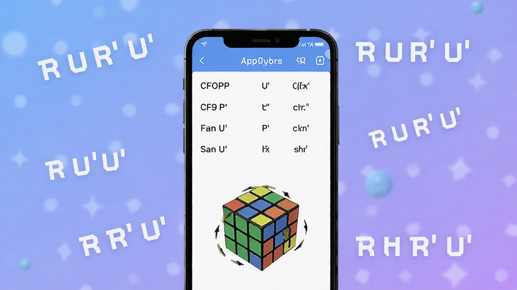 ħ������App��ʽ�����չʾͼ���������ֻ���Ļ��ʾ��CFOP��ʽ�б���3Dħ����ת��������Ļ��ΧƯ����