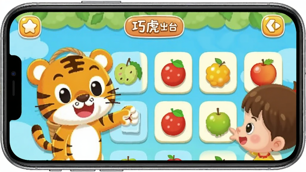 һ��չʾ�ɻ��ٷ�APP������Ϸ�����ͼƬ��������һ����ͨ�ϻ��Ͷ�ͯ������קˮ������Ϸ������Ϊ�ֻ���Ļ���У���Ļ����ʾˮ�����Ӻ͸���ˮ�����Ű�Ϊ��Ϸ�����񣬷��Ϊ��ͨ�ɰ��磬ϸ����ˮ����ɫ���ޣ��ϻ��������������ʸ���ɾ����޶���Ԫ�ء�