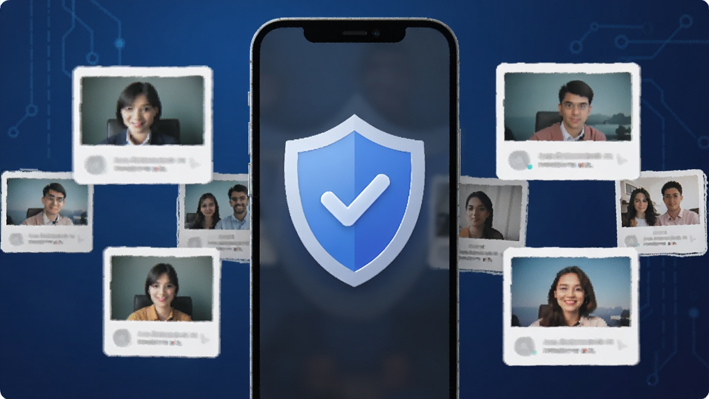 һ��չʾPixcall��˽�������ܵ�ʾ��ͼ���������ֻ���Ļ��ʾһ�Ѷ���ͼ�꣬��Χ��������Ƭ����ͼ���������жԹ���־������Ϊ����ɫ���䣬���Ƽ���ʮ�㣬ϸ�ھ��£����ʸɾ��޶���Ԫ��