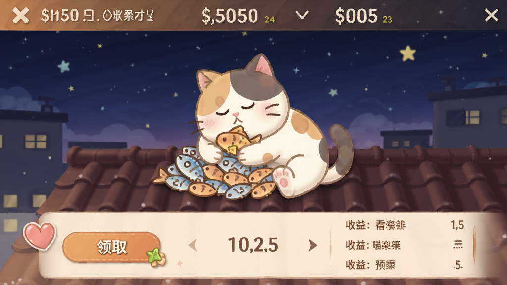 ���ݿ��ƹһ����������棬�����Ϸ���ʾ����ʱ�����ۼ�������ֵ���м���һֻ���˯��è�䱧��С��ɶѣ��·�����ȡ��ť��������ϸ�б����������ǿ��µ��ݶ������������ܰ���������ʸɾ�����