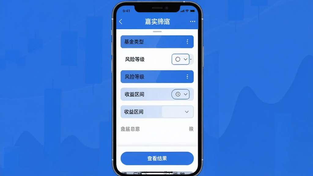 ��ʵ�Ƹ�App�Ļ���ɸѡҳ���ͼ��������չʾһ���ֻ���Ļ����Ļ����ɸѡ�������ý��棬�����������͡����յȼ������������ѡ�ť�������·��С��鿴�������ť�����岼�ֹ�����������ɫ��������ִ������ʸɾ����޶���Ԫ��