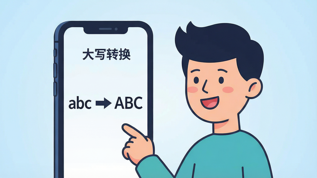 һ�ű�ƽ���廭���չʾ������������һ����ͨ��������ʹ�á���дת����������������ǰ���ֻ���Ļ����Ļ����ʾСд��ĸ��abc��ͨ��һ����ͷ��ɴ�д��ĸ��ABC��������Ϊ����ɫ���䣬���ּ�����ˣ�������ɻ��ã�ϸ�����������ʸɾ��޶���Ԫ��