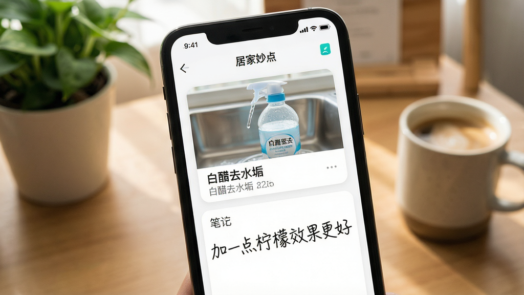 �ֻ���Ļ��д����ʾ�Ӽ����App���ղؼкͱʼǽ��棬��������һƪ���ڡ��״�ȥˮ�����Ľ̳̿�Ƭ���·��ʼ�������д�����֡���һ������Ч�����á�����������ܰ������һ�ǣ�����ֲ�Ϳ��ȱ������������Ȼ�����ʸɾ�ϸ������