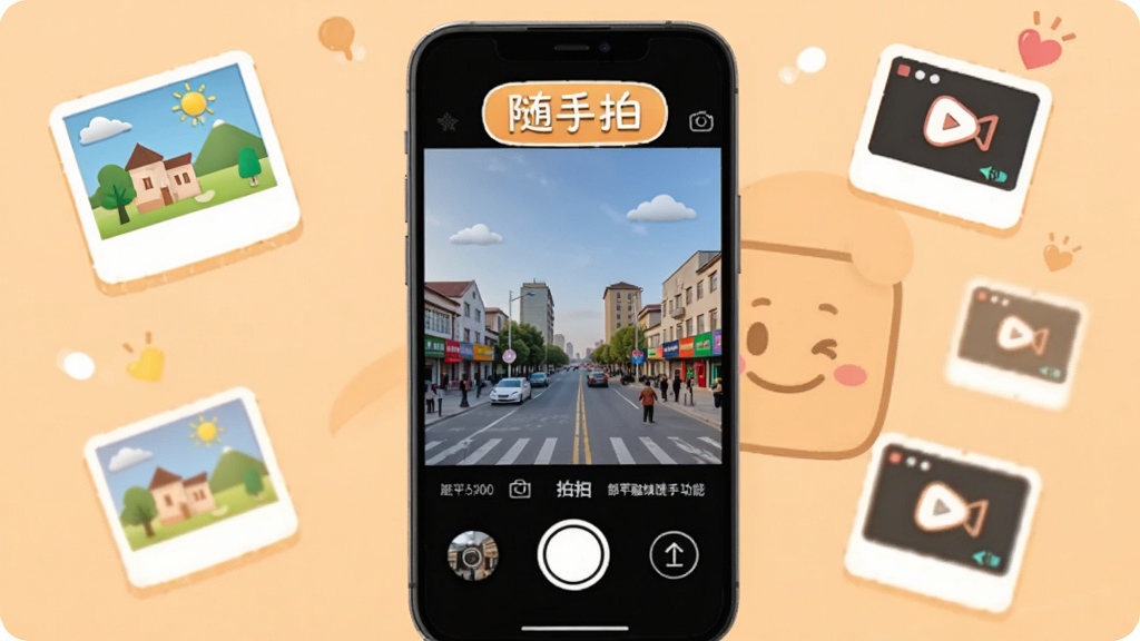 ��ƽ��ý�����Ĺ���չʾ���ֻ���Ļ��ʾ���������棬ȡ������Ϊ��ƽ���н־����·������㰴ť���ϴ�ͼ�꣬��Ļ�Ϸ���