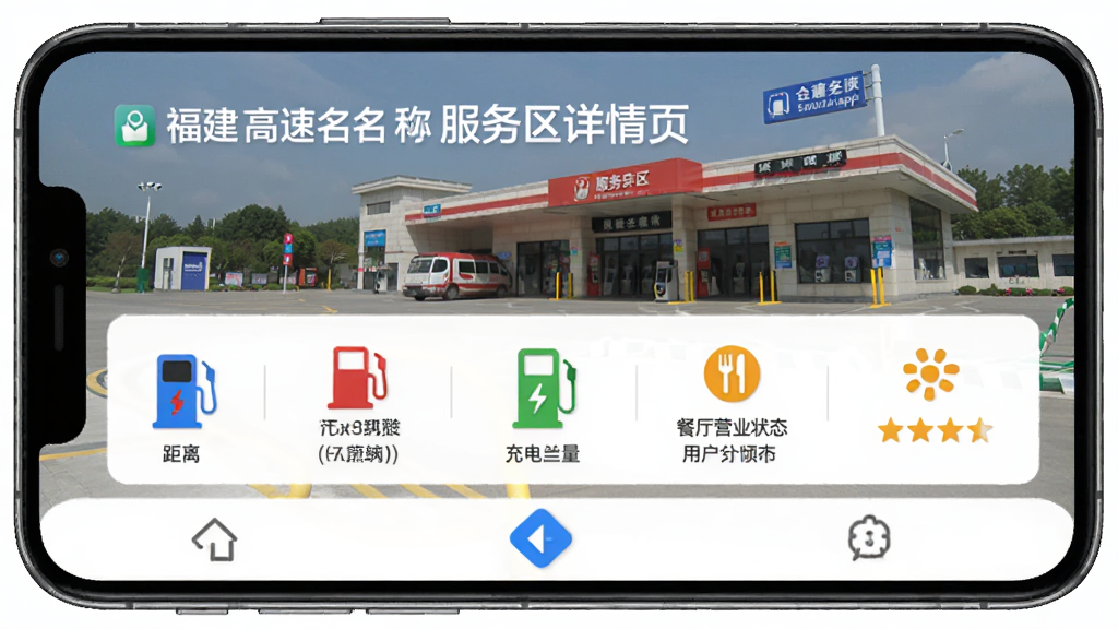 ��������App����������ҳ���ֻ���Ļ��ʾ���������ơ����롢����վͼ�ꡢ���׮����������Ӫҵ״̬���û����֣��ײ��е�����ť������Ϊ������ʵ����Ƭ������������������