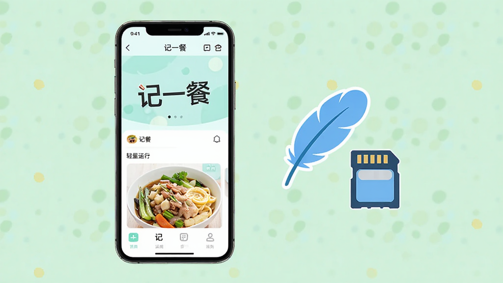 ��һ����������ʾ��ͼ��������һ���ֻ���Ļ��ʾ��һ��App���棬�Ա�����ë�ʹ洢��ͼ���ʾ��������Ļ���С���һ�͡����֣������������죬��ɫ��ˬ�����ʸɾ����޶���Ԫ��