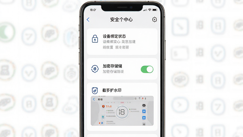 һ��չʾi8 6.0��ȫ����ҳ���ͼƬ��������һ���ֻ���Ļ����Ļ����ʾ��ȫ���Ľ��棬�����豸��״̬�����ܴ洢���ء�����ˮӡԤ��ͼ����ģ�飬����Ϊ�����б�ʽ���Ű����룬���Ϊ�Ͻ��Ƽ��磬ϸ����ͼ��������ϸ������Ϊ��ɫ�����ʸ���ɾ����޶���Ԫ�ء�