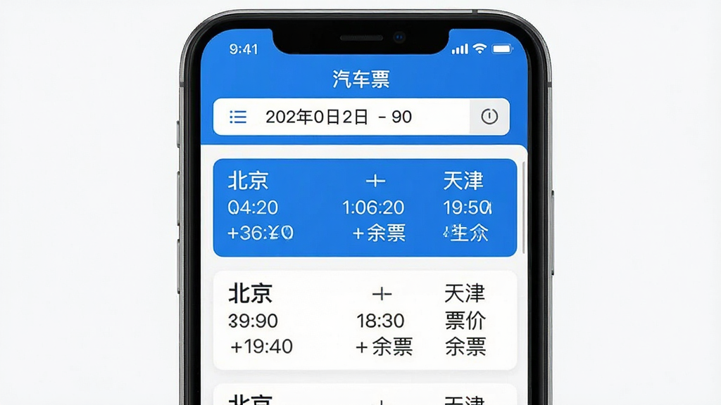һ��չʾ����ƱApp��β�ѯ���ܵ�ͼƬ�������������ֻ���Ļ����Ļ����ʾ��